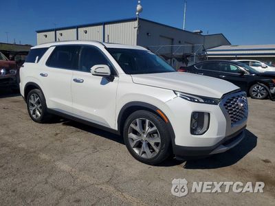 Czwarte zdjęcie samochodu z boku: 2021 HYUNDAI PALISADE SEL VIN:KM8R34HE5MU228608 - miniatura