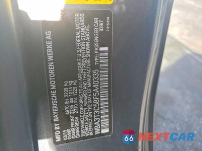 Zdjęcie 12 z 12 samochodu: 2015 BMW 435 I VIN:WBA3T3C58F5A40335 - miniatura