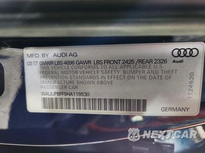 Zdjęcie 12 z 12 samochodu: 2017 AUDI A3 E-TRON PREMIUM VIN:WAUUPBFF9HA119530 - miniatura