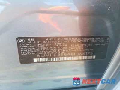 Zdjęcie 13 z 13 samochodu: 2008 BMW X5 4.8I VIN:5UXFE83548L166175 - miniatura