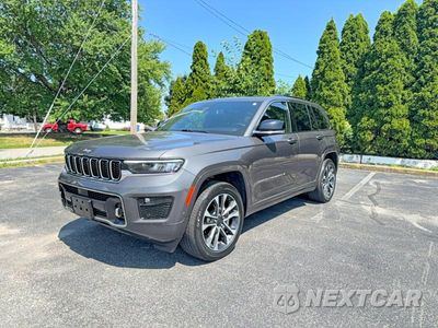 Drugie zdjęcie samochodu z przodu: 2022 JEEP GRAND CHEROKEE OVERLAND VIN:1C4RJHDG6N8621729 - miniatura