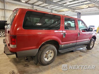 Trzecie zdjęcie samochodu z tyłu: 2005 FORD EXCURSION XLT VIN:1FMNU41S35EB14159 - miniatura