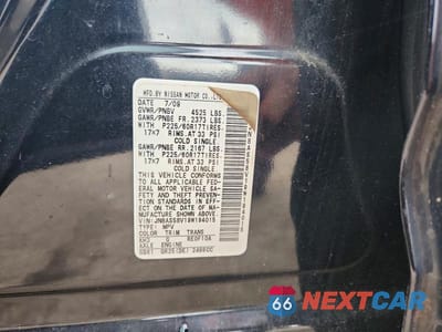 Zdjęcie 14 z 14 samochodu: 2009 NISSAN ROGUE S VIN:JN8AS58V19W194015 - miniatura