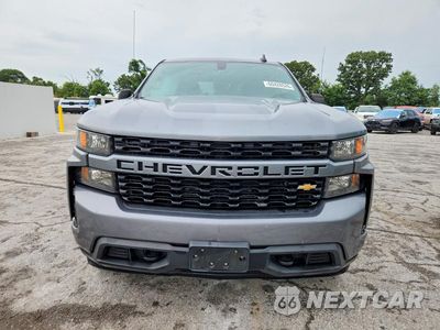 Piąte zdjęcie samochodu w środku: 2021 CHEVROLET SILVERADO K1500 CUSTOM VIN:3GCPYBEK3MG242795 - miniatura