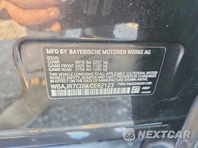 Zdjęcie 12 z 12 samochodu: 2020 BMW 530 XI VIN:WBAJR7C09LCE62123 - miniatura