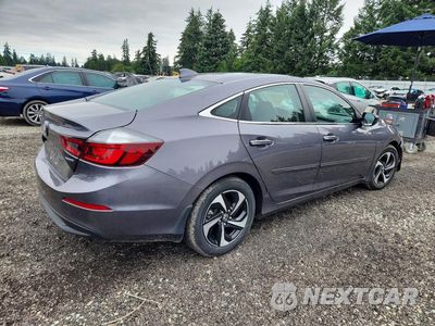 Trzecie zdjęcie samochodu z tyłu: 2022 HONDA INSIGHT EX VIN:19XZE4F57NE010915 - miniatura
