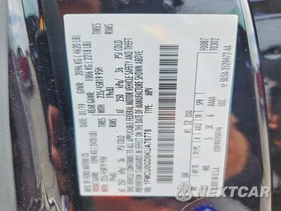 Zdjęcie 12 z 12 samochodu: 2019 FORD ESCAPE SE VIN:1FMCU0GD0KUA78778 - miniatura