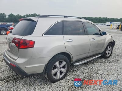 Trzecie zdjęcie samochodu z tyłu: 2011 ACURA MDX TECHNOLOGY VIN:2HNYD2H67BH549070 - miniatura