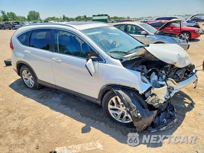 Czwarte zdjęcie samochodu z boku: 2016 HONDA CR-V EXL VIN:5J6RM4H70GL030218 - miniatura