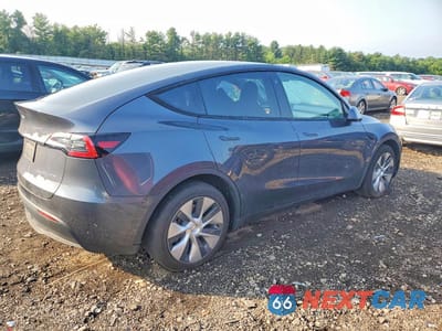 Trzecie zdjęcie samochodu z tyłu: 2022 TESLA MODEL Y VIN:7SAYGDEE6NF401901 - miniatura