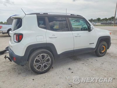 Trzecie zdjęcie samochodu z tyłu: 2017 JEEP RENEGADE LIMITED VIN:ZACCJBDB1HPF04726 - miniatura