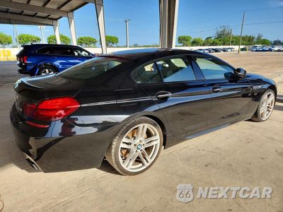 Trzecie zdjęcie samochodu z tyłu: 2017 BMW 650 I GRAN COUPE VIN:WBA6D4C51HD977601 - miniatura