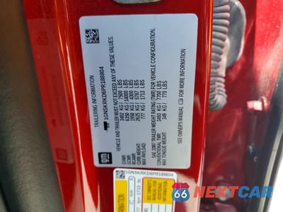Zdjęcie 13 z 13 samochodu: 2023 CHEVROLET TAHOE K1500 RST VIN:1GNSKRKD6PR188804 - miniatura