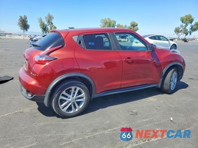 Trzecie zdjęcie samochodu z tyłu: 2016 NISSAN JUKE SV VIN:JN8AF5MV5GT652809 - miniatura