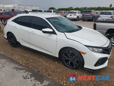 Czwarte zdjęcie samochodu z boku: 2019 HONDA CIVIC SPORT VIN:SHHFK7H48KU424873 - miniatura