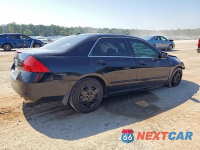 Trzecie zdjęcie samochodu z tyłu: 2007 HONDA ACCORD EX VIN:1HGCM66837A004499 - miniatura