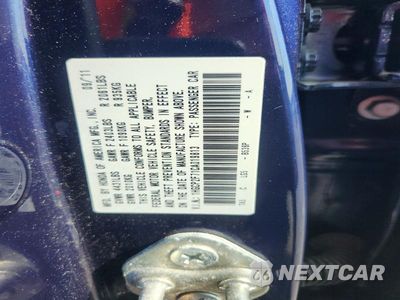 Zdjęcie 12 z 12 samochodu: 2012 HONDA ACCORD EX VIN:1HGCP2F71CA019813 - miniatura