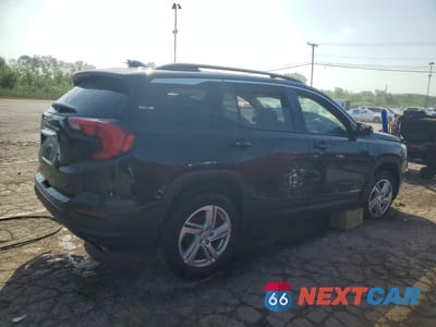 Trzecie zdjęcie samochodu z tyłu: 2018 GMC TERRAIN SLE VIN:3GKALMEX2JL141752 - miniatura