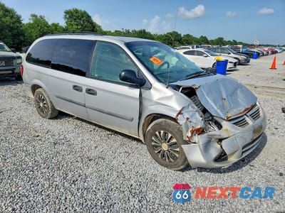 Czwarte zdjęcie samochodu z boku: 2006 DODGE GRAND CARAVAN SE VIN:1D4GP24R16B605014 - miniatura
