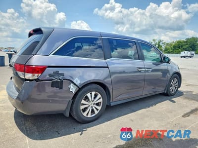 Trzecie zdjęcie samochodu z tyłu: 2016 HONDA ODYSSEY EXL VIN:5FNRL5H67GB074287 - miniatura