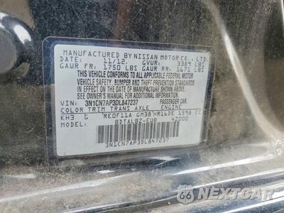 Zdjęcie 25 z 26 samochodu: 2013 NISSAN VERSA S/S PLUS/SV/SL VIN:3N1CN7AP3DL847237 - miniatura