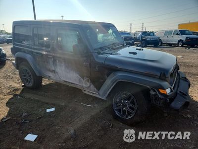 Czwarte zdjęcie samochodu z boku: 2026 JEEP WRANGLER SPORT VIN:1C4PJXDN6TW241346 - miniatura