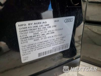 Zdjęcie 12 z 12 samochodu: 2024 AUDI Q5 PREMIUM PLUS 45 VIN:WA1EAAFY4R2017501 - miniatura
