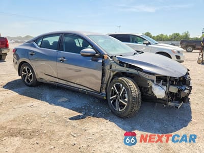 Czwarte zdjęcie samochodu z boku: 2024 NISSAN SENTRA SV VIN:3N1AB8CV9RY274100 - miniatura