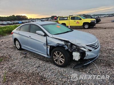 Czwarte zdjęcie samochodu z boku: 2014 HYUNDAI SONATA GLS VIN:5NPEB4AC1EH856238 - miniatura