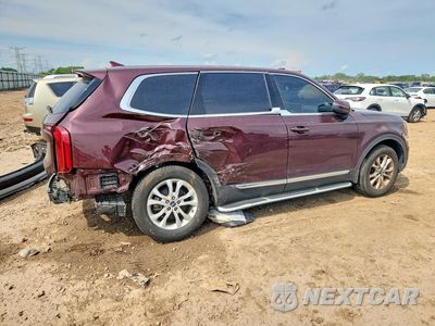 Trzecie zdjęcie samochodu z tyłu: 2022 KIA TELLURIDE LX VIN:5XYP2DHC8NG216470 - miniatura