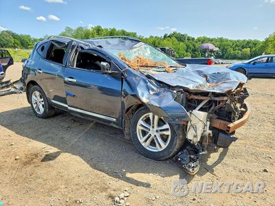 Czwarte zdjęcie samochodu z boku: 2013 NISSAN ROGUE S VIN:JN8AS5MVXDW658577 - miniatura