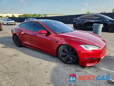 Czwarte zdjęcie samochodu z boku: 2025 TESLA MODEL S VIN:5YJSA1E61SF548456 - miniatura