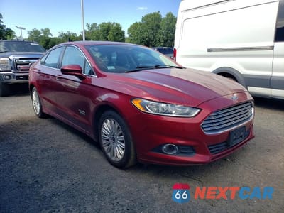 Czwarte zdjęcie samochodu z boku: 2014 FORD FUSION SE PHEV VIN:3FA6P0PU2ER382625 - miniatura
