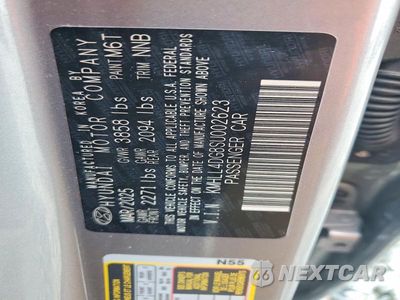 Zdjęcie 12 z 12 samochodu: 2025 HYUNDAI ELANTRA SE VIN:KMHLL4DG8SU002623 - miniatura