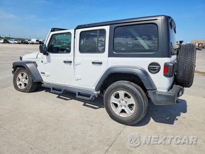 Drugie zdjęcie samochodu z przodu: 2022 JEEP WRANGLER UNLIMITED SPORT VIN:1C4HJXDG3NW165206 - miniatura