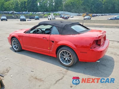 Drugie zdjęcie samochodu z przodu: 2003 FORD MUSTANG COBRA SVT VIN:1FAFP49YX3F447769 - miniatura
