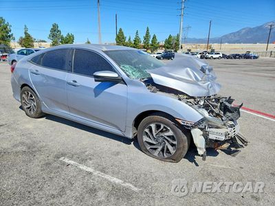 Czwarte zdjęcie samochodu z boku: 2017 HONDA CIVIC EX VIN:2HGFC2F7XHH573336 - miniatura