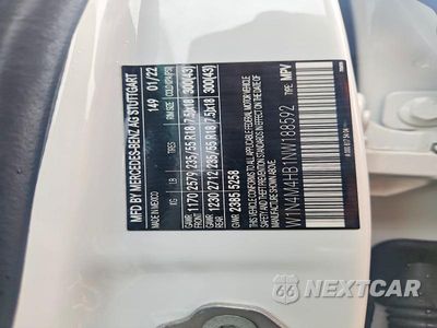 Zdjęcie 13 z 13 samochodu: 2022 MERCEDES-BENZ GLB 250 4MATIC VIN:W1N4M4HB1NW188592 - miniatura