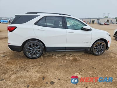 Trzecie zdjęcie samochodu z tyłu: 2022 CHEVROLET EQUINOX RS VIN:3GNAXWEV2NS243338 - miniatura