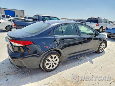 Trzecie zdjęcie samochodu z tyłu: 2020 TOYOTA COROLLA LE VIN:JTDEPRAE9LJ039734 - miniatura