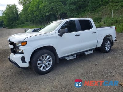 2021 CHEVROLET SILVERADO K1500 CUSTOM 3GCPYBEKXMG295798 - główne zdjęcie licytacji z USA - miniatura