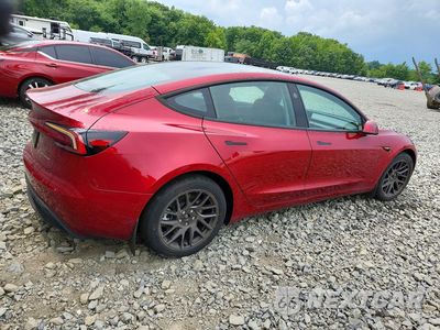 Trzecie zdjęcie samochodu z tyłu: 2025 TESLA MODEL 3 VIN:5YJ3E1EB9SF916615 - miniatura