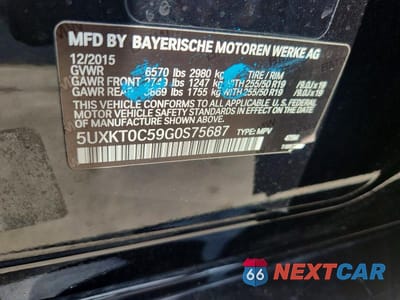 Zdjęcie 13 z 13 samochodu: 2016 BMW X5 XDR40E VIN:5UXKT0C59G0S75687 - miniatura