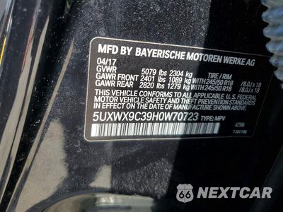 Zdjęcie 13 z 13 samochodu: 2017 BMW X3 XDRIVE28I VIN:5UXWX9C39H0W70723 - miniatura