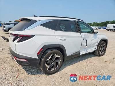 Trzecie zdjęcie samochodu z tyłu: 2023 HYUNDAI TUCSON LIMITED VIN:KM8JECA17PU102005 - miniatura