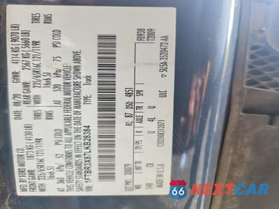 Zdjęcie 13 z 13 samochodu: 2020 FORD TRANSIT 250 DELIVERY VAN VIN:1FTBR3X87LKB28384 - miniatura