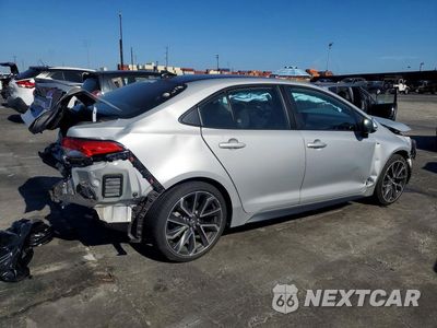 Trzecie zdjęcie samochodu z tyłu: 2022 TOYOTA COROLLA SE VIN:5YFP4MCE6NP137992 - miniatura