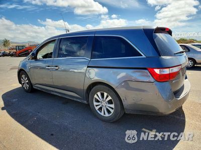 Drugie zdjęcie samochodu z przodu: 2011 HONDA ODYSSEY EX VIN:5FNRL5H44BB034918 - miniatura