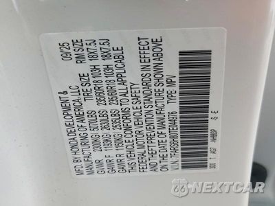 Zdjęcie 12 z 12 samochodu: 2026 HONDA CR-V SPORT-L VIN:7FARS6H80TE044976 - miniatura