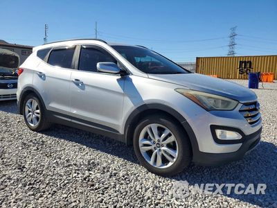 Czwarte zdjęcie samochodu z boku: 2013 HYUNDAI SANTA FE SPORT 2.0T VIN:5XYZU3LA5DG119423 - miniatura